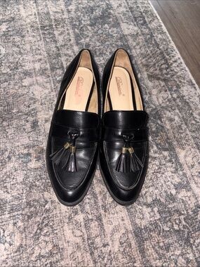 Dunion Black Tassel Loafers
